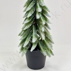 Елка припорошенная золотом H=34см., 9-188 NEW | Фото 2