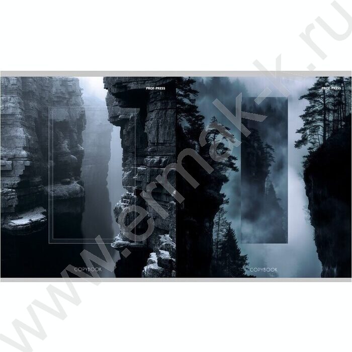 Тетрадь  48л клетка "Великолепие природы-2" /перевертыши ассорти | Фото 3