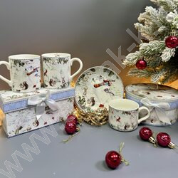 Набор посуды: 2 Кружки керам 220мл "Белый Медведь" NEW | Фото 9