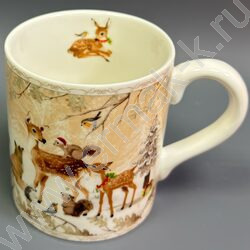 Набор посуды: 2 Кружки керам 220мл "Олененок" NEW | Фото 3