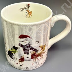 Набор посуды: 2 Кружки керам 220мл "Снеговик" NEW | Фото 3