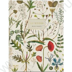 Тетрадь  80л клетка/кольца "Flora.Луговые травы" сменный блок NEW | Фото 1