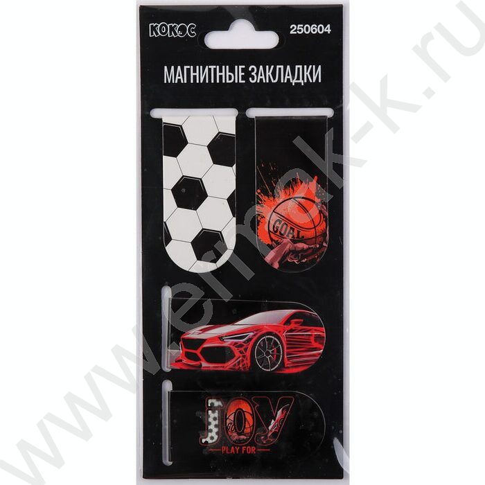 Закладки магнитные "Joy" набор 4шт | Фото 3
