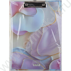 Клипборд А4 мат.ламин. с зажимом Пастельный флюид | Фото 4