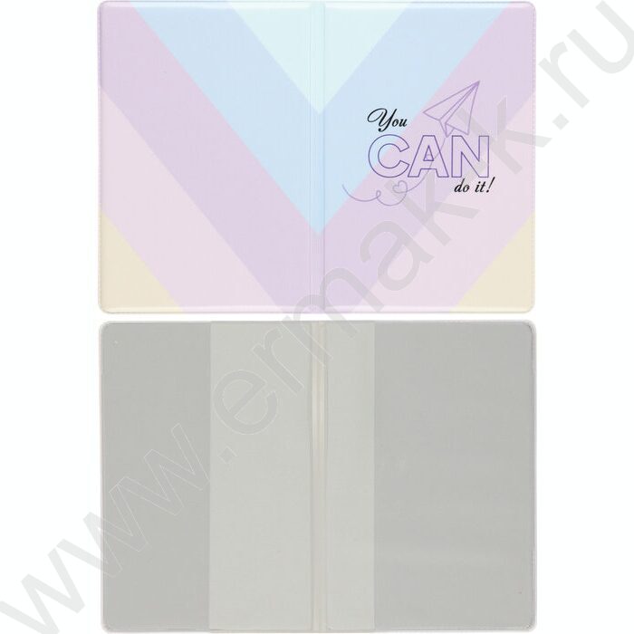 Обложка д/паспорта ПВХ "Pastel style" | Фото 2