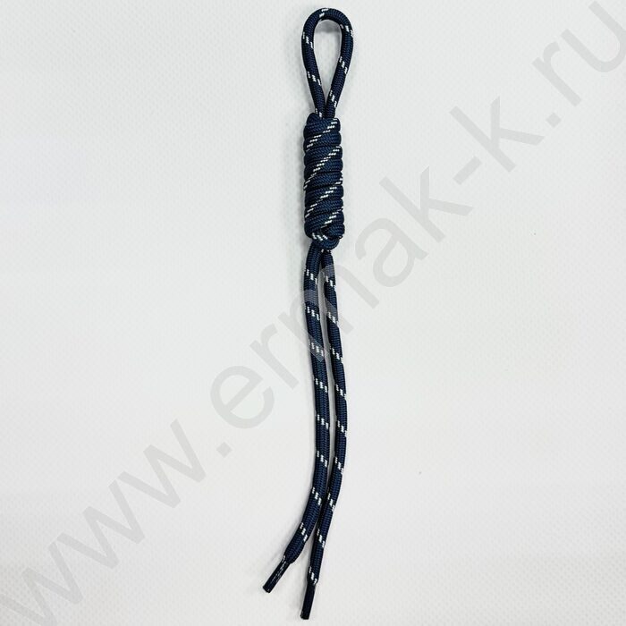 Брелок "Шнурок - петля" /серый | Фото 1