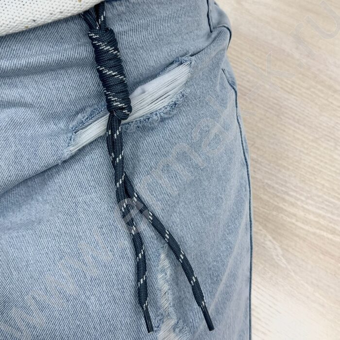 Брелок "Шнурок - петля" /серый | Фото 2