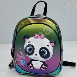 Рюкзак 24*10*21см. /ткань EVA /панда, хамелеон | Фото 1