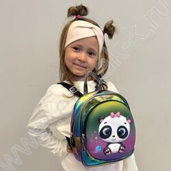 Рюкзак 24*10*21см. /ткань EVA /панда, хамелеон | Фото 6