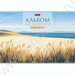 Альбом д/рисования 48л "Дыхание природы" /мат.лам./тиснение/ ассорти NEW | Фото 2