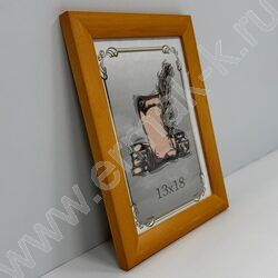 Фоторамка  13*18см дерево /Янтарь/ №3 ТЕКС | Фото 3