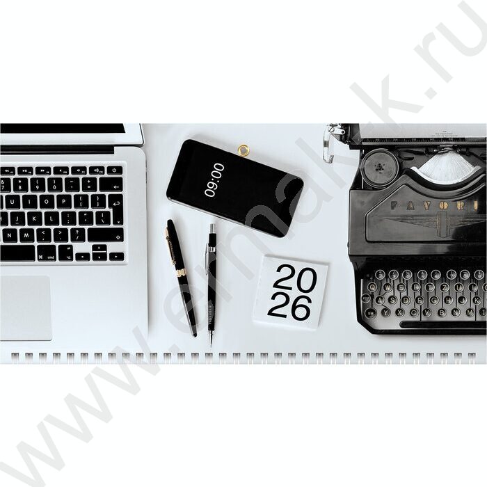 Календарь квартальный на 4-х гребнях /4месяца/ 2026г "Office work" | Фото 2