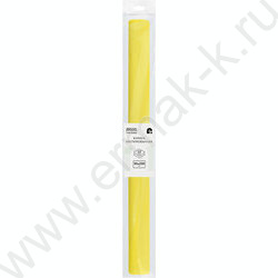 Бумага креповая 50*250см Желтая 32г/м2 NEW | Фото 1