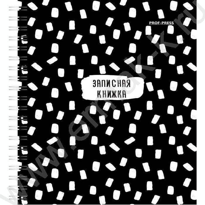 Зап. книжка  80л А6 спираль "Дизайн с принтом" ассорти | Фото 2