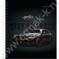 Зап. книжка  80л А6 спираль "Шикарные автомобили-3" ассорти NEW | Фото 2