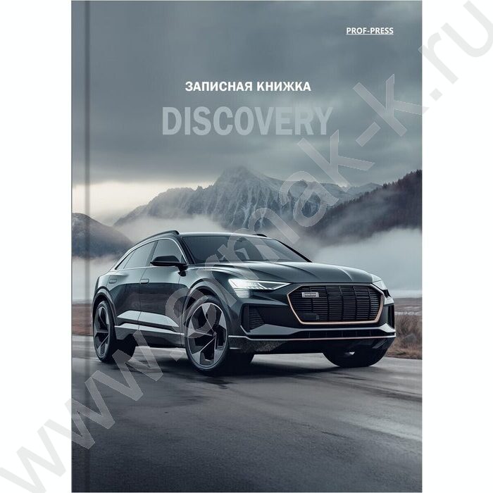 Зап. книжка 160л А6 тв.обл. "Черный автомобиль-3" /глянец/ | Фото 2