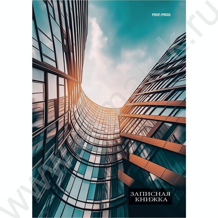 Зап. книжка 100л А5 тв.обл.,спираль "Городская архитектура-3" /глянец/ | Фото 1