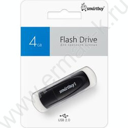 Съемный носитель информации  4GB USB Flash Drive <USB 2.0> черный NEW | Фото 4