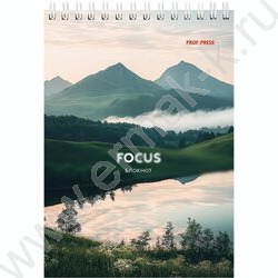 Блокнот  60л А5 спираль "Природа в фокусе" ассорти NEW | Фото 3