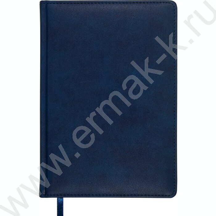 Ежедневник н/дат А5 128л Classic синий /ляссе/блок линейка | Фото 2