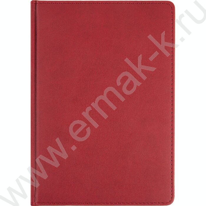 Ежедневник н/дат А5 128л Classic бордовый /ляссе/блок линейка | Фото 2