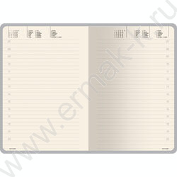 Ежедневник н/дат А5 136л Megapolis Velvet Flex черный,искус.кожа SOFT TOUCH,линейка NEW | Фото 3