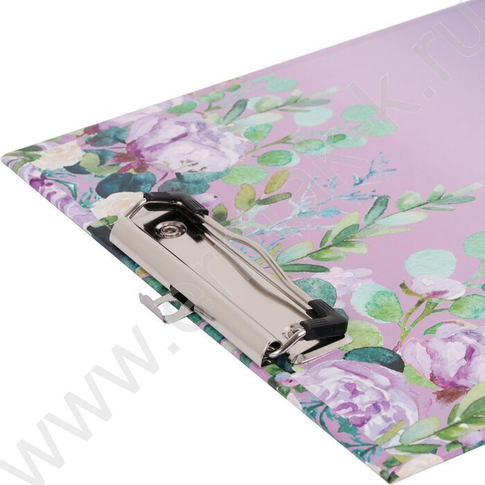 Клипборд А4 глянц.ламин. с зажимом Весна | Фото 3