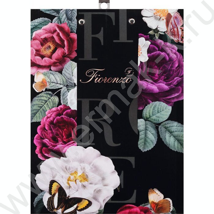 Клипборд А4 глянц.ламин. с зажимом Цветочный вернисаж | Фото 2