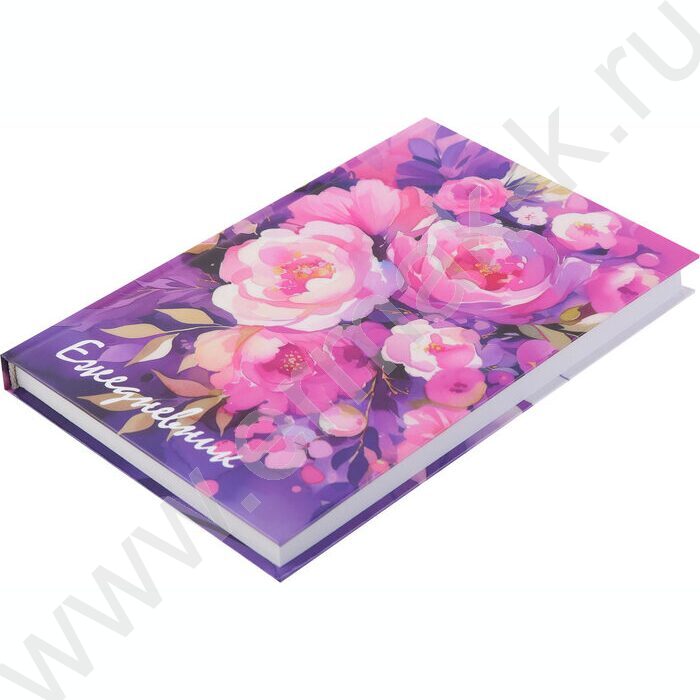 Ежедневник н/дат А5 128л Яркий букет /тв.обл.,глянц.ламин/ | Фото 2