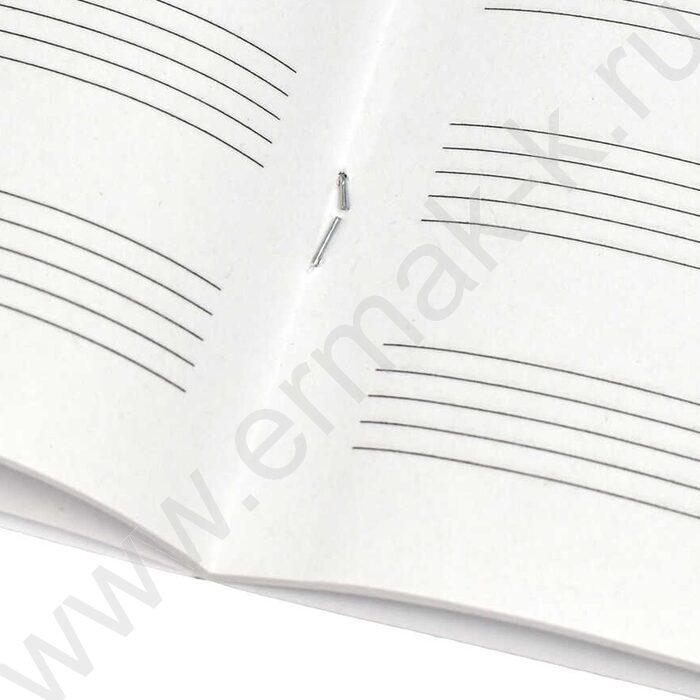 Тетрадь для нот 24л А5+ мл.классы "Гитарист" расширенный нотный стан | Фото 5