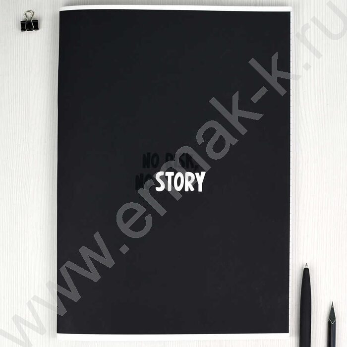 Тетрадь  96л А4 клетка "Нет истории без риска" /выб. УФ-лак,ламинация "софт-тач" вельвет/ | Фото 7