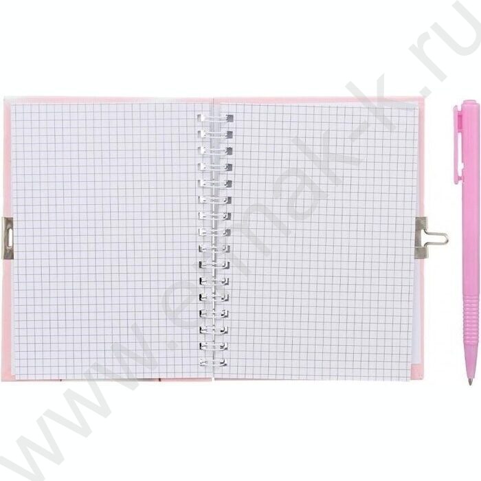 Блокнот  48л 15*11см спираль "Лапки" замочек+авторучка,в подарочной упаковке | Фото 2