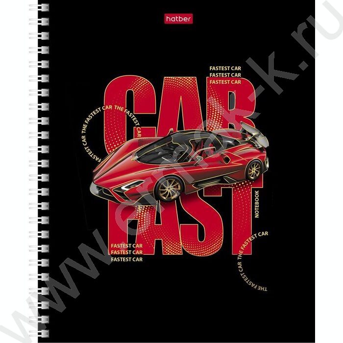 Тетрадь  48л клетка/спираль "Роскошь и стиль" /3D фольга/мат. лам. /4вида | Фото 5