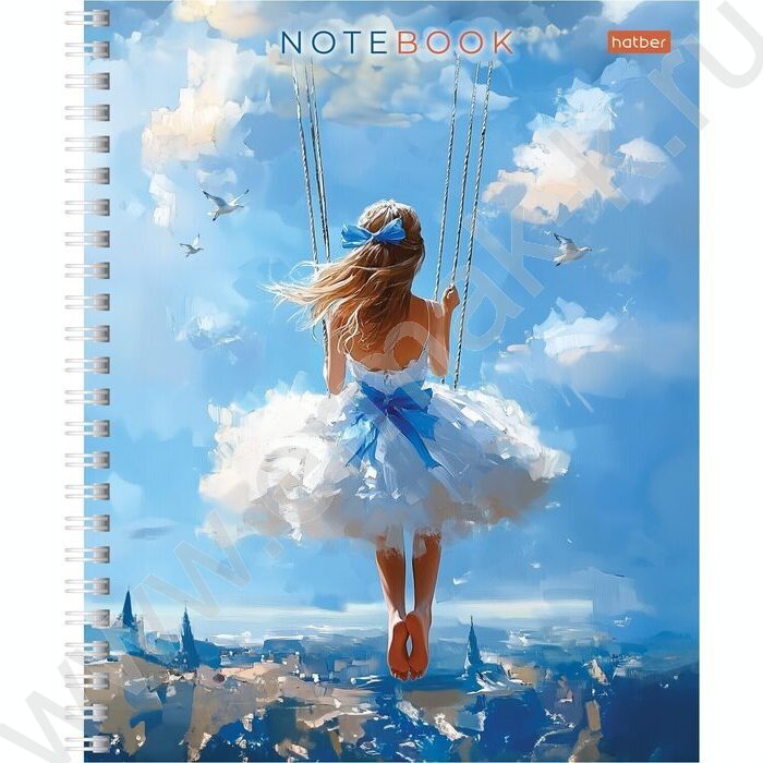 Тетрадь  48л клетка/спираль "Прекрасные незнакомки" 4вида | Фото 2