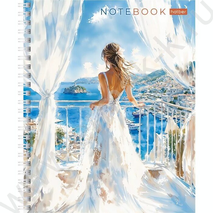 Тетрадь  48л клетка/спираль "Прекрасные незнакомки" 4вида | Фото 3