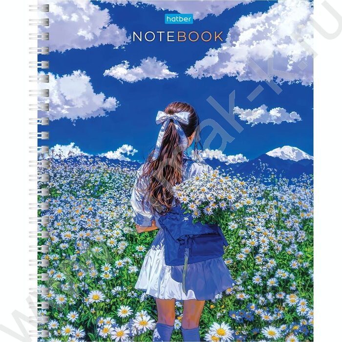 Тетрадь  48л клетка/спираль "Прекрасные незнакомки" 4вида | Фото 5