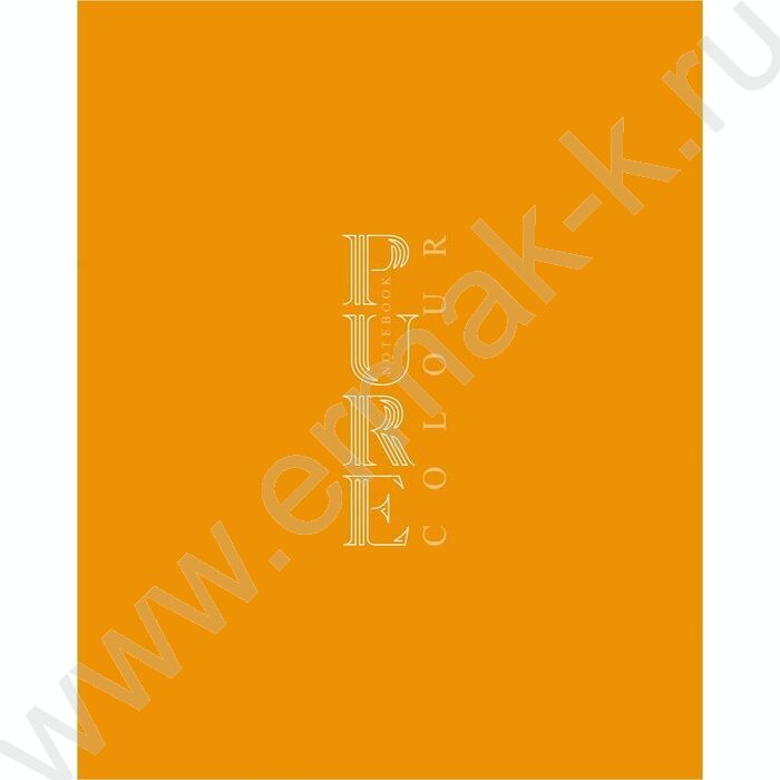 Тетрадь  48л клетка "PUREcolour- Папайя" | Фото 1