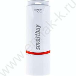 Съемный носитель информации 32GB USB Flash Drive <USB 2.0> белый "Crown" | Фото 1