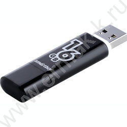 Съемный носитель информации 16GB USB Flash Drive <USB 2.0> черный "Glossy" | Фото 2