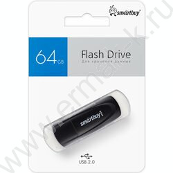 Съемный носитель информации 64GB USB Flash Drive <USB 2.0> черный "Scout" | Фото 4