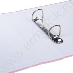 Папка 2 кольца А5 NEWtone PASTEL Розовый кварц ламинация Soft-touch NEW | Фото 3