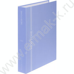 Папка 2 кольца А5 NEWtone PASTEL Голубая дымка ламинация Soft-touch NEW | Фото 1