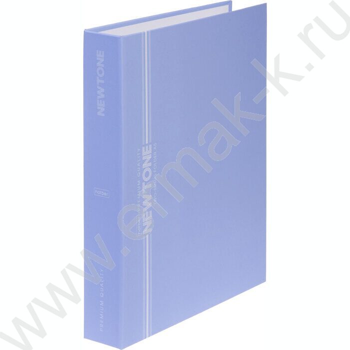 Папка 2 кольца А5 NEWtone PASTEL Голубая дымка ламинация Soft-touch | Фото 1
