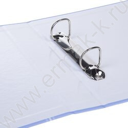 Папка 2 кольца А5 NEWtone PASTEL Голубая дымка ламинация Soft-touch NEW | Фото 3