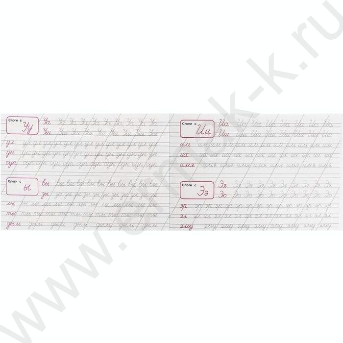 Пропись А5 Каллиграфическая.Пишем слоги | Фото 2