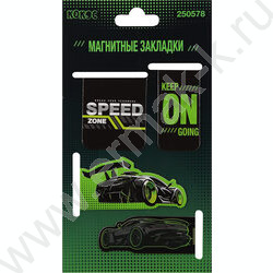 Закладки магнитные "Auto fight" набор 4шт | Фото 1