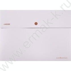 Папка-конверт на кнопке А4 "Esthetics" 350мкм. фактура "soft-touch" /непрозр. лавандово-пепельна NEW | Фото 2