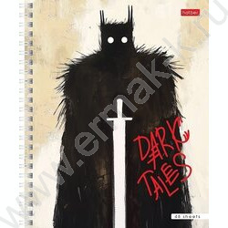 Тетрадь  48л клетка/спираль "Dark tales" 4вида NEW | Фото 3