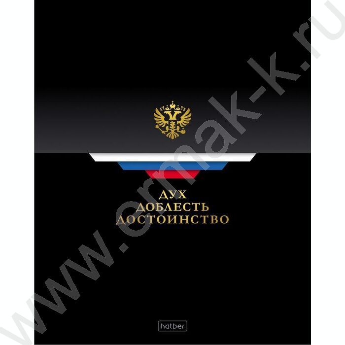 Тетрадь  48л клетка "Россия" /глянец/ 5видов | Фото 2