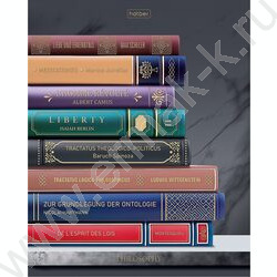 Тетрадь  96л клетка "Золотые страницы" /3D фольга/ламинац.Soft-touch/ 5видов NEW | Фото 4